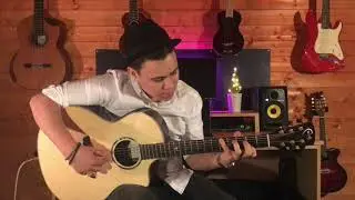 Billy Watman - Fairytale Of New York. Faith Guitars FNCEHG Neptune HiGloss