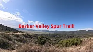 Discovering The Beauty of Barker Valley Spur Trail - Overnight Backpacking - San Diego, CA