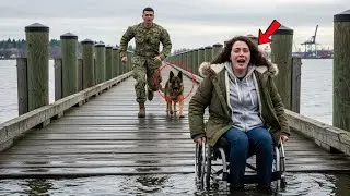 The SEALs followed the dog's cries &mdash; and found a disabled woman frozen in a wheelchair.