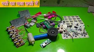 Electronic component collection | Samar experiment new video | electronic component saste mein |
