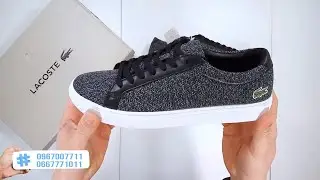 🔝 Кроссовки Lacoste L12 12 317 3 CAM Balck / Обзор оригинала / Распаковка