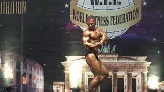 Martynas Pakalnis &ndash; Competitor No 105  - Men Athletic - WFF European Championship 2018