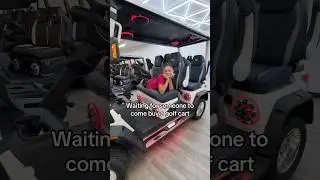 Its a beautiful day to shop for your new golf cart #golfgear #golf #golfcart