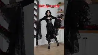 Which one is your favorite! 👀 #merrychristmas #christmas #gothmas #gothic