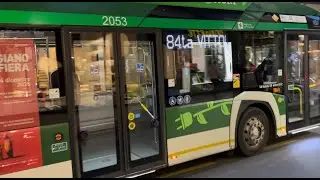 *L.GO AUGUSTO-CORVETTO M3 SULL'URBINO 2053* Bus 84, prima del cambio percorso