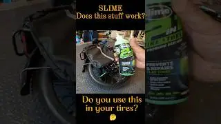 Slime?!! Does it work? | Bike Tire Flat Protection
