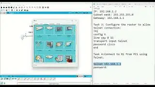 Cisco Router Telnet Configuration Lab | Step-by-Step Remote Access Tutorial