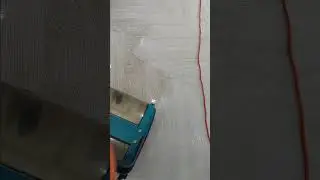 The transformation with before-and-after photos and an amazing textured hard floor cleaning