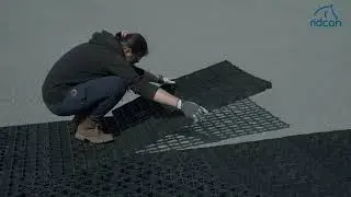 Bau eines matschfreien Paddocks mit Ridcon ProGrid® RG40
