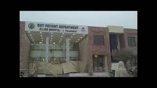 Allied Hospital Faisalabad under construction overview|Allied 2.0 face open loaded|FMUF Faisalabad