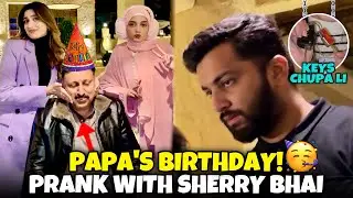 Papa’s 50th birthday dinner 🎉♥️|| prank krdeya sherry bhai ke sath🤭😬|| family dinner || paras vlogs
