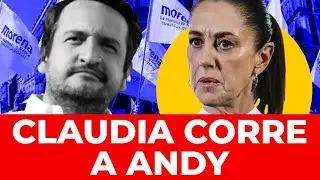 ¡PALACIO ORDENA ATACAR! Sheinbaum da la orden de quitar a Andy por presiones de Washington