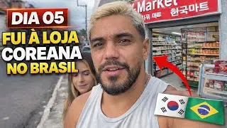 Parei numa loja coreana antes da academia! ✨ Minha rotina real Daily Vlog 05