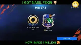 I GOT NABIL FEKIR AND MADE 4 MILLION COINS 🤤 #freefire #minecraft #fortnite #fifamobile