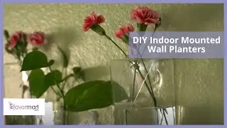 DIY Indoor Mounted Wall Planters | Home D&eacute;cor Tutorial | eFavormart.com