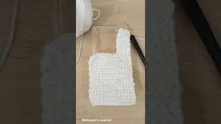 crochet Phone Case 🧶📱 #shorts #yarn #satisfying #phone #phonecase #fyp
