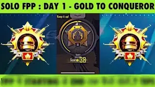Gold to conqueror journey 🥺🤩❤️&zwj;🩹  #bgmi #conqueror