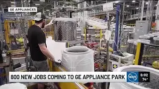GE Appliances to move washing machine production from China to Louisville, bringing 800 jobs