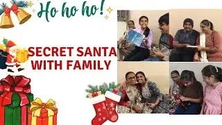 Secret Santa With family! 🎄🎁/We finally did our 2025 Secret Santa, and things got a little crazy! 🎅🎁