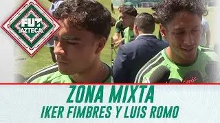 Zona Mixta: Luis Romo e Iker Fimbres previo al M&eacute;xico vs Bolivia