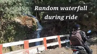 Random Waterfall Stop 😍 | Bike Ride Moments | Rider Gang | Royal Rider| #MotoVlog 