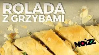 Rolada z ciasta francuskiego z grzybami - Noizz Food