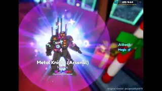 LV 100 METAL KNIGHT UNIQUE 120K DPS + Drones [Showcase]  ( ROBLOX Anime Adventures )