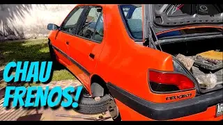Desarmando la bomba y frenos traseros, PEUGEOT 306 / AGUSTIN SEBASTIAN