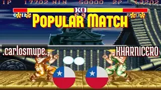 @sf2ce: .carlosmupe. (CL) vs KHARNICERO (CL) [Street Fighter II Champion Edition Fightcade] Feb 21