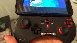CONTROLE IPEGA 9025 CONTROLE PARA ANDROID + UNBOXING TESTANDO E JOGANDO NO ANDROID KOF  2002.