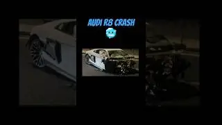 Audi R8 Crash 🥶