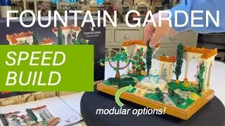 LEGO 10359 Fountain Garden Build & Chill