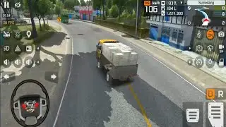 MINI TRUCK BRICK WHITE LOADED TRUCK SIMULATOR INDONESIA 