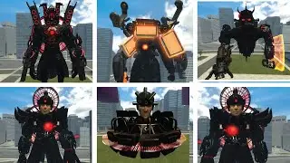 Astro hydra titan vs all Skibidi titan tvman , cameraman , speakerman in Garry's Mod ! Garry's Mod