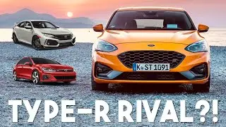 2020 Ford Focus ST faster than Honda Civic Type R. VW Golf rival?! Hmm...