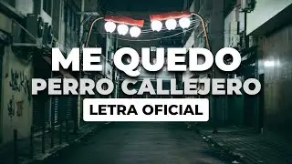 Perro Callejero - Me Quedo (Letra Oficial)