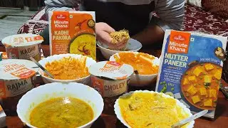 HALDIRAM Ke Sare Item Taste Kiye | Haldiram Paneer Makhani | Haldiram Kadhi Pakora | Chole Chawal