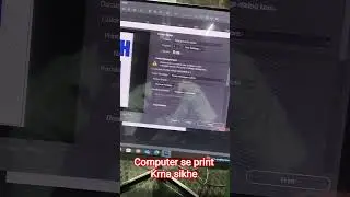 computer se print kaise kre //How to print document #shorts