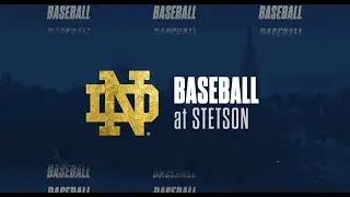 @NDBaseball | Highlights vs. Stetson (2.19.22)