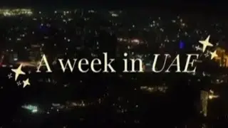 travel vlog✈️: a week in UAE 🇦🇪