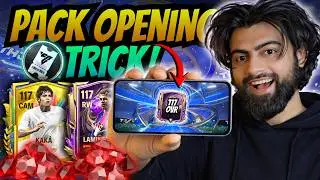 This Pack Opening Trick Gave me a 117 OVR Card from Drafts! 🤯😳