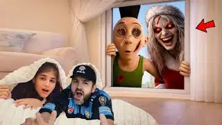GER&Ccedil;EK HAYATTA GECE SAAT 3'TE EVİMİZE KORKUN&Ccedil; NOEL ANNE GELDİ 