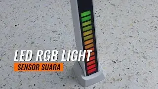 REVIEW RGB LIGHT AUDIO SPECTRUM SENSOR SUARA