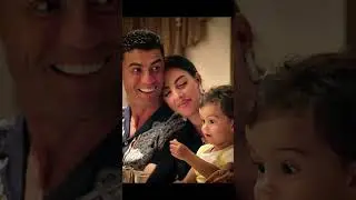 Cristiano Ronaldo with Bella Esmeralda ❤️ #cr7 #family #baby #cute #cutebaby #babygirl #toocute