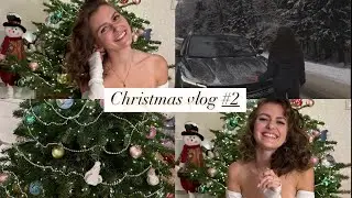 Christmas vlog #2 как отметили Новый год | загородное шале