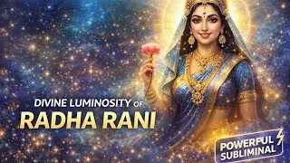 🌸💫Divine  Luminosity of Radha Rani Subliminal🌟Radha Rani Blessings🕊️
