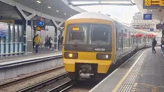 Journey On The Southeastern Class 465026 From London Bridge To Elmers End