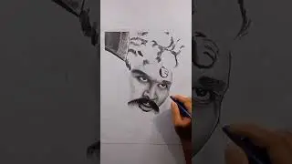 allu Arjun drawing   || (Pushpa movie) #realistic Sketch# ||