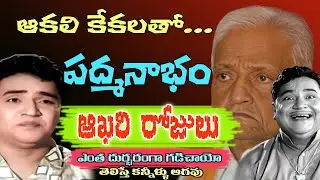 Comedian Padmanabham Biography | Padmanabham, Geetanjali movies | Old movies | Tollywood Stuff