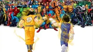 Goku vs Marvel Universe ( False Arguments )